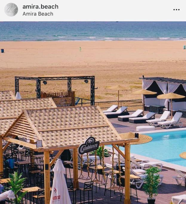 Apartamento Vacacional Achakar Playa&Piscina! Танжер Екстериор снимка